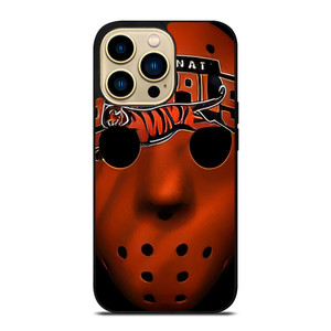 CINCINNATI BENGALS JASON FRIDAY MASK iPhone 14 Pro Max Case Cover CINCINNATI BENGALS JASON FRIDAY MASK iPhone 14 Pro Max Case Cover