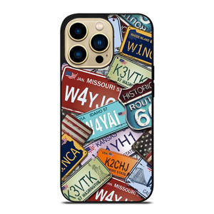 CLASSIC AMERICAN CAR PLATE iPhone 14 Pro Max Case Cover CLASSIC AMERICAN CAR PLATE iPhone 14 Pro Max Case Cover