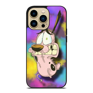 COURAGE THE COWARDLY DOG FUNNY  iPhone 14 Pro Max Case Cover