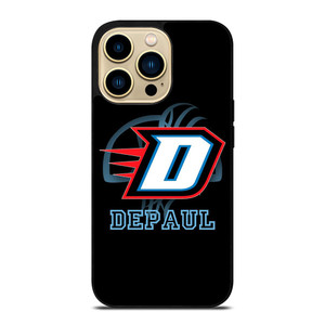 DEPAUL BLUE DEMONS BASKETBALL LOGO  iPhone 14 Pro Max Case Cover