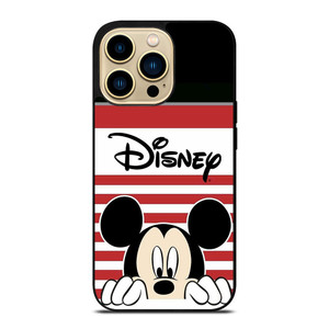 DISNEY MICKEY MOUSE STRIPE  iPhone 14 Pro Max Case Cover