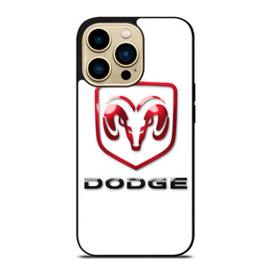 DODGE CAR RED EMBLEM  iPhone 14 Pro Max Case Cover
