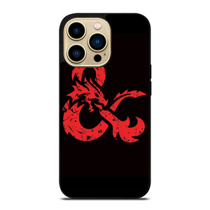 DUNGEONS AND DRAGONS LOGO BLACK  iPhone 14 Pro Max Case Cover