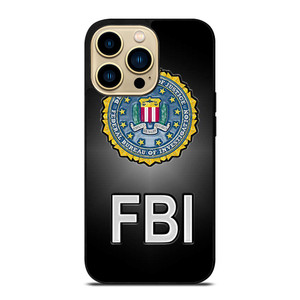 FBI FEDERAL BUREAU OF INVESTIGATION EMBLEM  iPhone 14 Pro Max Case Cover