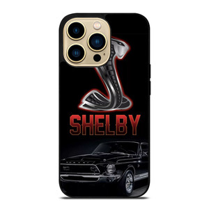 FORD MUSTANG SHELBY VINTAGE EMBLEM  iPhone 14 Pro Max Case Cover