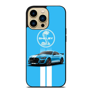 FORD SHELBY ICON BLUE  iPhone 14 Pro Max Case Cover