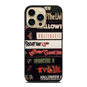 HORROR MOVIES VHS COLLECTION  iPhone 14 Pro Max Case Cover