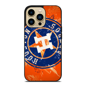 HOUSTON ASTROS BASEBALL BRUSHED SYMBOL  iPhone 14 Pro Max Case Cover