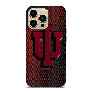 INDIANA HOOSIERS CARBON LOGO  iPhone 14 Pro Max Case Cover