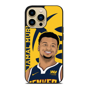 JAMAL MURRAY DENVER NUGGETS NBA VECTOR  iPhone 14 Pro Max Case Cover
