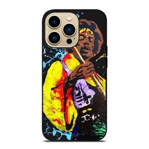 JIMI HENDRIX SPLASH ART  iPhone 14 Pro Max Case Cover