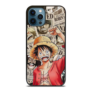 LUFFY WANTED POSTER PATTERN  iPhone 12 Pro Max Case Cover