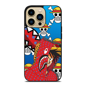 LUFFY ONE PIECE BAPE  iPhone 14 Pro Max Case Cover