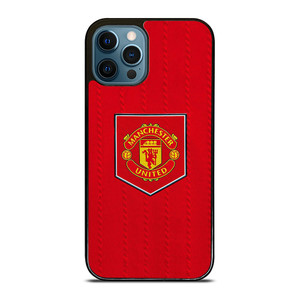 MANCHESTER UNITED RETRO EMBLEM  iPhone 12 Pro Max Case Cover