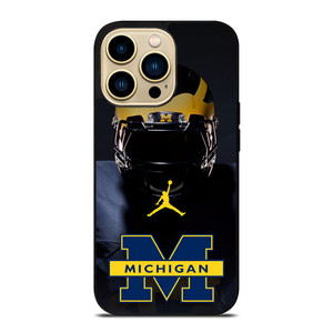MICHIGAN WOLVERINES FOOTBALL AIR JORDAN  iPhone 14 Pro Max Case Cover MICHIGAN WOLVERINES FOOTBALL AIR JORDAN  iPhone 14 Pro Max Case Cover