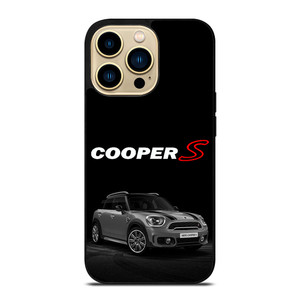 MINI COOPER S BLACK LOGO  iPhone 14 Pro Max Case Cover