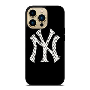 NEW YORK YANKEES NY LOGO PATTERN  iPhone 14 Pro Max Case Cover NEW YORK YANKEES NY LOGO PATTERN  iPhone 14 Pro Max Case Cover