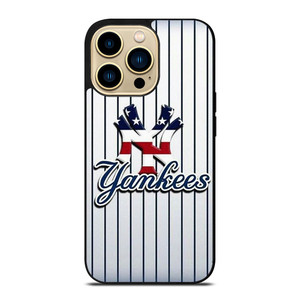 NEW YORK YANKEES USA FLAG STRIPE LOGO  iPhone 14 Pro Max Case Cover NEW YORK YANKEES USA FLAG STRIPE LOGO  iPhone 14 Pro Max Case Cover