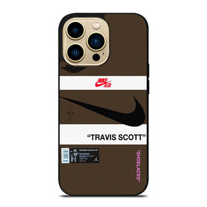 NIKE AIR TRAVIS SCOTT LOGO  iPhone 14 Pro Max Case Cover NIKE AIR TRAVIS SCOTT LOGO  iPhone 14 Pro Max Case Cover