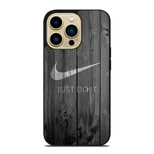 NIKE JUST DO IT WOODEN LOGO  iPhone 14 Pro Max Case Cover