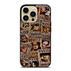 ONE PIECE WANTED POSTER COLLECTION  iPhone 14 Pro Max Case Cover