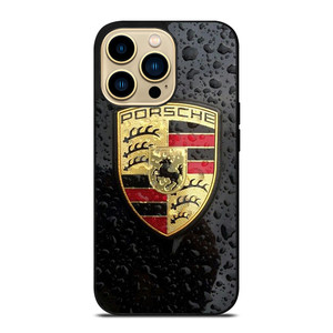 PORSCHE WET EMBLEM iPhone 14 Pro Max Case Cover PORSCHE WET EMBLEM iPhone 14 Pro Max Case Cover