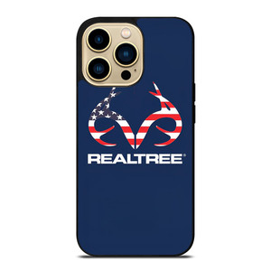 REALTREE USA FLAG LOGO iPhone 14 Pro Max Case Cover REALTREE USA FLAG LOGO iPhone 14 Pro Max Case Cover