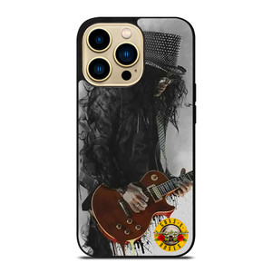 SAUL HUDSON SLASH G N R SMOKED iPhone 14 Pro Max Case Cover SAUL HUDSON SLASH G N R SMOKED iPhone 14 Pro Max Case Cover