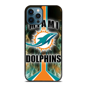 MIAMI DOLPHINS STRIPE NFL LOGO  iPhone 12 Pro Max Case Cover MIAMI DOLPHINS STRIPE NFL LOGO  iPhone 12 Pro Max Case Cover