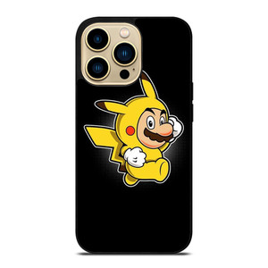 SUPER MARIO BROS X PIKACHU POKEMON  iPhone 14 Pro Max Case Cover SUPER MARIO BROS X PIKACHU POKEMON  iPhone 14 Pro Max Case Cover