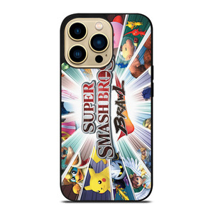 SUPER SMASH BROSH BRAWL LOGO  iPhone 14 Pro Max Case Cover