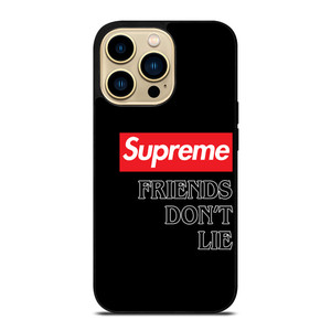 SUPREME STRANGER THINGS FRIENDS DONT LIE  iPhone 14 Pro Max Case Cover