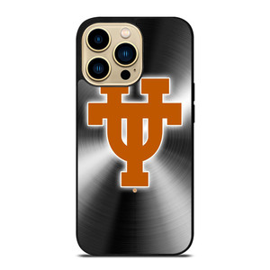 TEXAS LONGHORNS METAL LOGO iPhone 14 Pro Max Case Cover TEXAS LONGHORNS METAL LOGO iPhone 14 Pro Max Case Cover