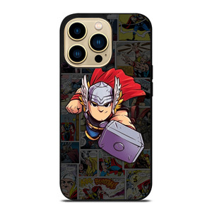 THOR MARVEL COMIC CUTE  iPhone 14 Pro Max Case Cover