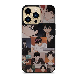 TOBIO KAGEYAMA HAIKYUU ANIME COLLAGE  iPhone 14 Pro Max Case Cover TOBIO KAGEYAMA HAIKYUU ANIME COLLAGE  iPhone 14 Pro Max Case Cover