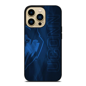 UCONN HUSKIES LOGO BASKETBALL TEAM  iPhone 14 Pro Max Case Cover