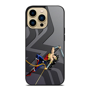 WONDER WOMAN KIDS CARTOON  iPhone 14 Pro Max Case Cover