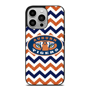 AUBURN TIGERS FOOTBALL STRIPE LOGO iPhone 14 Pro Case Cover