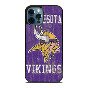 MINNESOTA VIKINGS WOODEN LOGO  iPhone 12 Pro Max Case Cover MINNESOTA VIKINGS WOODEN LOGO  iPhone 12 Pro Max Case Cover
