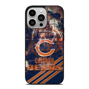 CHICAGO BEARS FOOTBALL RUSTY SYMBOL iPhone 14 Pro Case Cover CHICAGO BEARS FOOTBALL RUSTY SYMBOL iPhone 14 Pro Case Cover