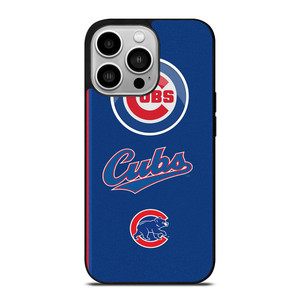 CHICAGO CUBS BASEBALL MLB LOGO iPhone 14 Pro Case Cover
