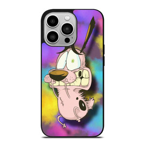 COURAGE THE COWARDLY DOG FUNNY iPhone 14 Pro Case Cover