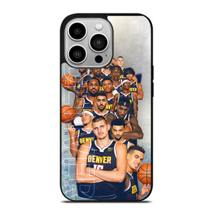 DENVER NUGGETS NBA BASKETBALL SQUAD iPhone 14 Pro Case Cover DENVER NUGGETS NBA BASKETBALL SQUAD iPhone 14 Pro Case Cover