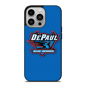 DEPAUL BLUE DEMONS BASKETBALL LOGO 2 iPhone 14 Pro Case Cover