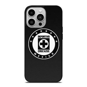 DEPORTIVO CRUZ AZUL MEXICO BLACK LOGO iPhone 14 Pro Case Cover