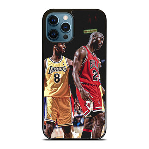 NBA LEGENDS KOBE BRYANT MICHAEL JORDAN  iPhone 12 Pro Max Case Cover NBA LEGENDS KOBE BRYANT MICHAEL JORDAN  iPhone 12 Pro Max Case Cover