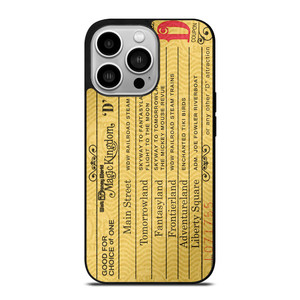 DISNEY WORLD TICKET iPhone 14 Pro Case Cover DISNEY WORLD TICKET iPhone 14 Pro Case Cover