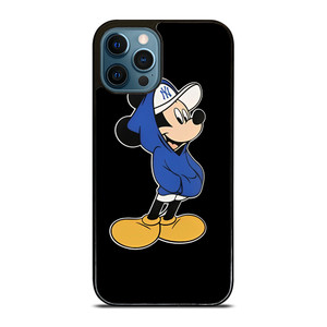 NEW YORK YANKEES MICKEY MOUSE BLACK  iPhone 12 Pro Max Case Cover NEW YORK YANKEES MICKEY MOUSE BLACK  iPhone 12 Pro Max Case Cover