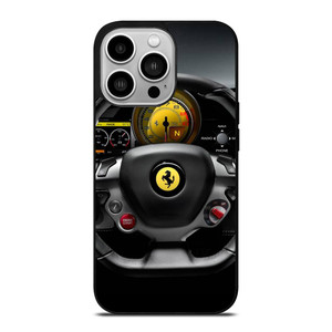 FERRARI BELLISSIMA STEERING WHEEL iPhone 14 Pro Case Cover FERRARI BELLISSIMA STEERING WHEEL iPhone 14 Pro Case Cover