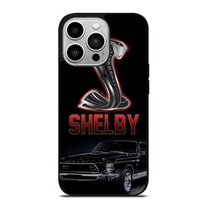 FORD MUSTANG SHELBY VINTAGE EMBLEM iPhone 14 Pro Case Cover